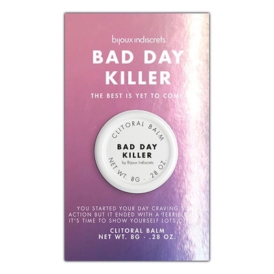 Bad day killer is een stimulerende clitorale balsem die je net dat extraatje geeft dat je nodig had :-) 