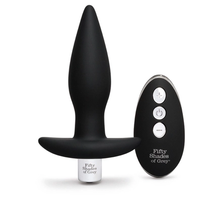 FIFTY SHADES OF GREY - RELENTLESS VIBRATIONS REMOTE CONTROL BUTT PLUG